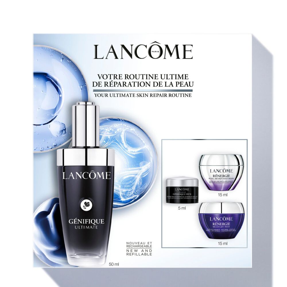 LANCÔME FACE CARE SET RENERGIE LIFT DAY CR 15ML + RENERGIE LIFT NIGHT CR 15ML + GENEFIQUE EYE CR 5 ML + GENEFIQUE SERUM 50ML