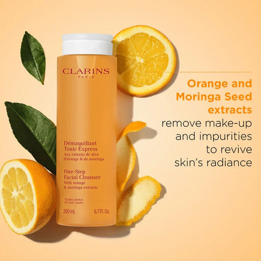 CLARINS ONE-STEP FACIAL CLEANSER WITH ORANGE 200ML