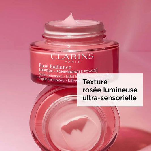 CLARINS SUPER RESTORATIVE ROSE RADIANCE CREAM AAL SKIN 50ML