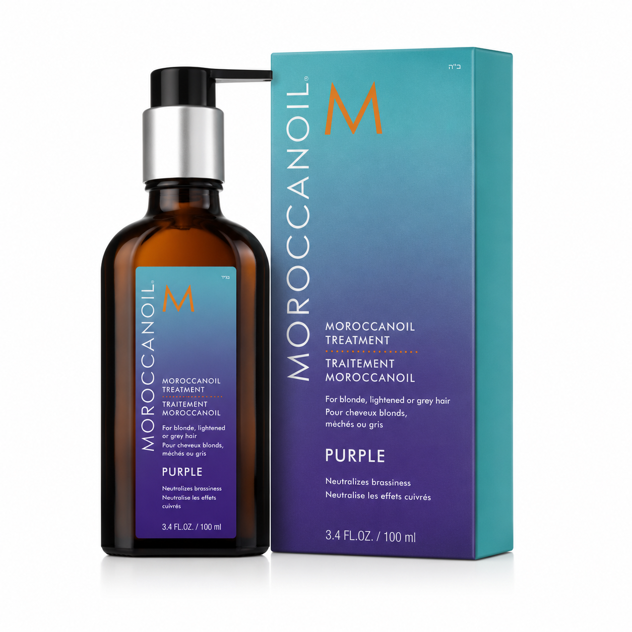 MOROCCANOIL TRETMENT PURPLE OIL WITH PUMP 50ML