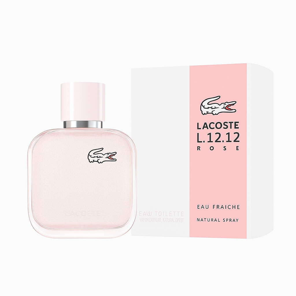 LACOSTE L.12.12 ROSE EAU FRAICHE EDT 100ML