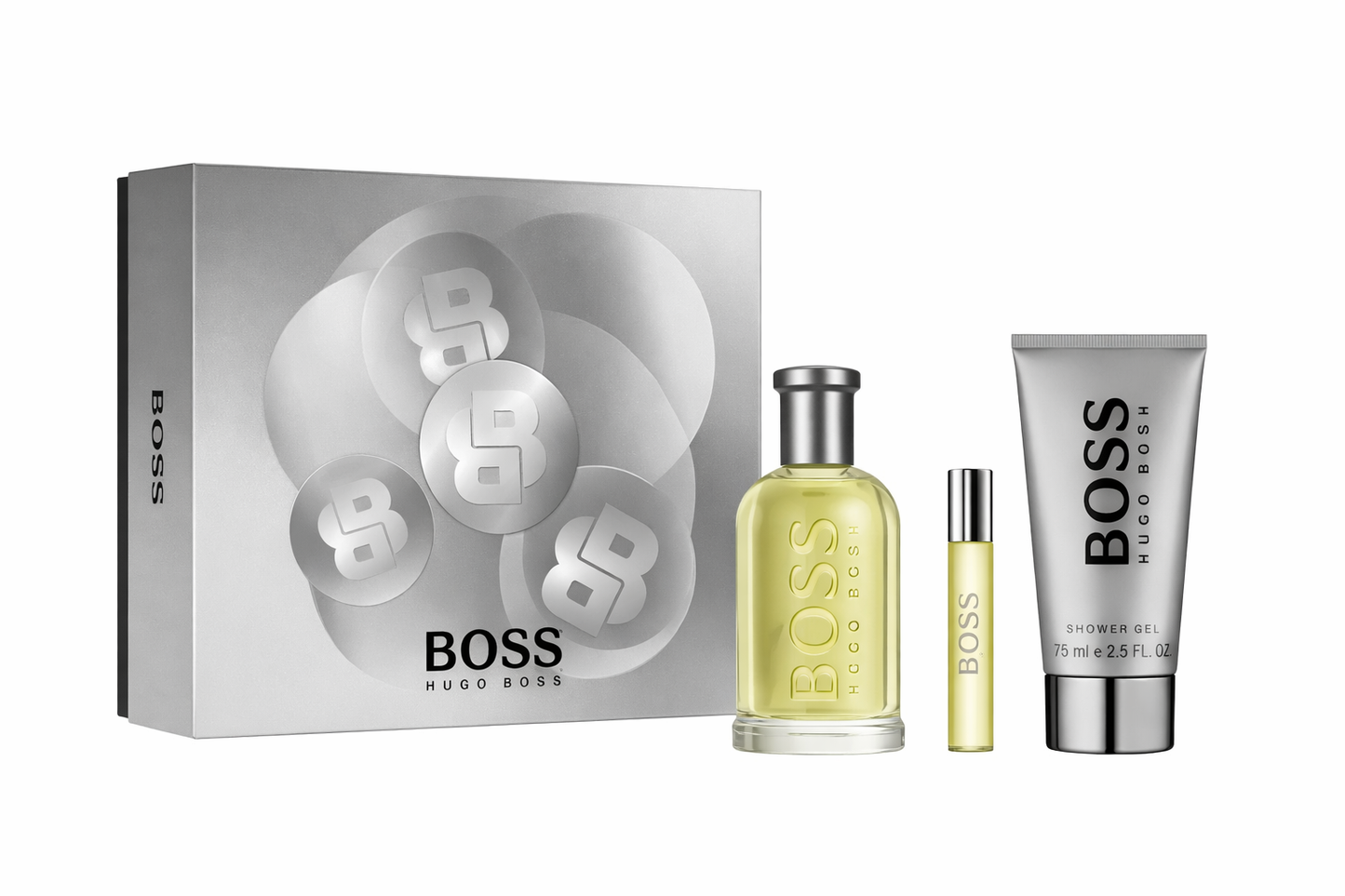 HUGO BOSS BOTTLED SET EDT 100 ML+SHG 100ML+ TS 10ML