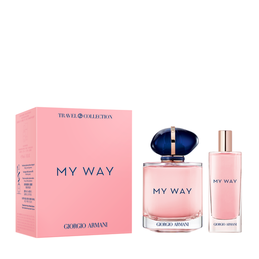 ARMANI MY WAY SET EDP 90ML + TS 15ML