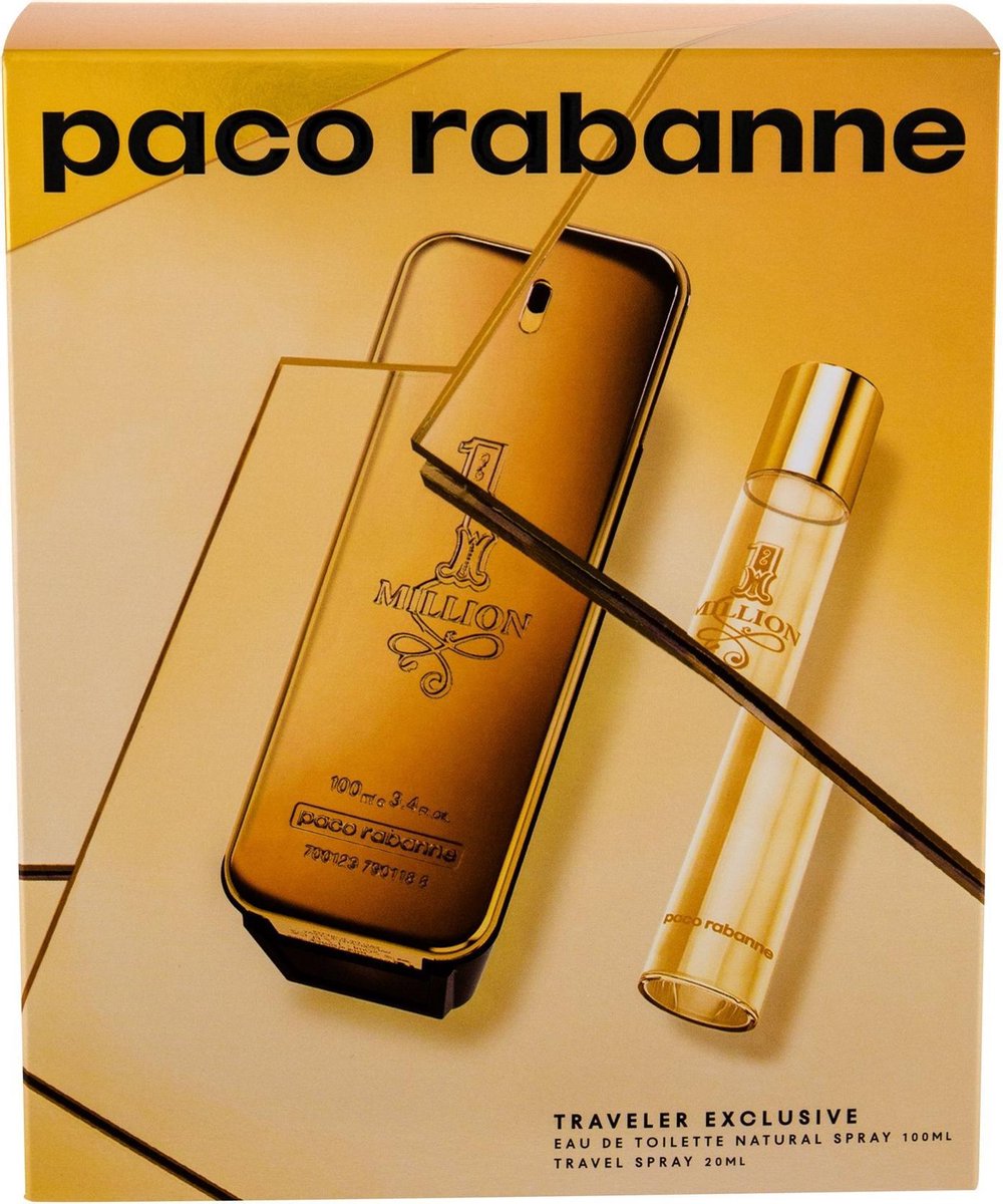 PACO RABANNE 1 MILLION SET EDT 100ML + TS 20ML
