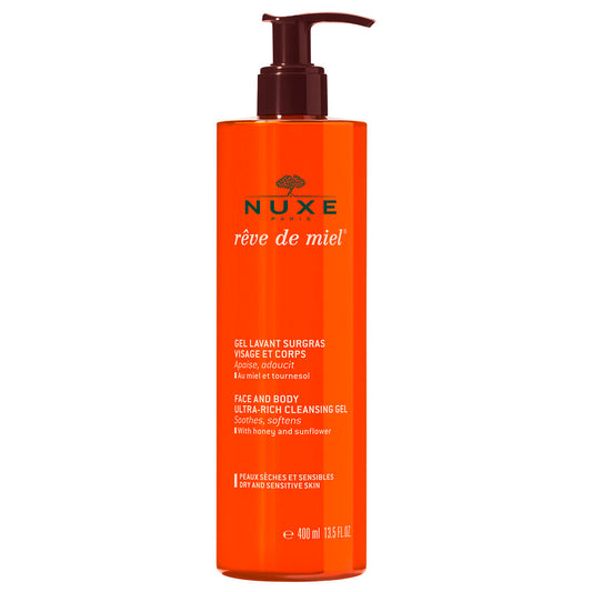 NUXE REVE DE MIEL ULTRA-RICH CLEANSING GEL 400ML
