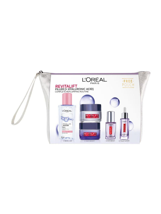 L'OREAL PARIS REVITALIFT FACIAL CARE SET DCR 50ML + NCR 50ML + HYAL SERUM 30ML + EYE SERUM 30ML