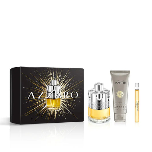 AZZARO WANTED SET EDT 100ML + BL 75ML + TS 10 ML