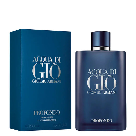ARMANI ACQUA DI GIO HOMME PROFONDO REFILLABLE EDP 200ML