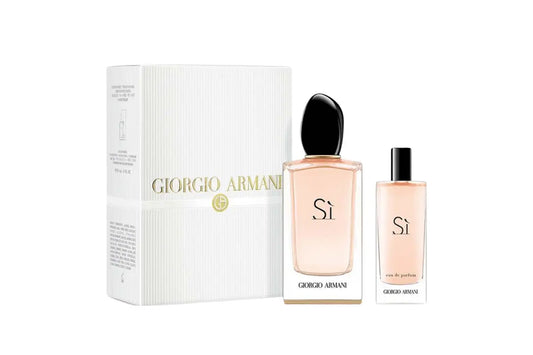 ARMANI SI SET EDP 100ML + TRAVEL SPRAY 15ML