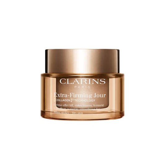 CLARINS EXTRA FIRMING REFILLABLE DRY SKIN SPF15 DRY SKIN DAY CR 50ML + NIGHT CR 50ML