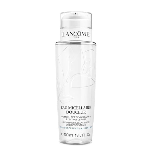 LANCOME DOUCEUR MICELLAIRE WATER CLEAN FACE + EYES + LIPS 400ML