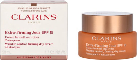 CLARINS EXTRA-FIRMING DAY WRINKLE CONTROL SPF 15 ALL SKIN 50ML