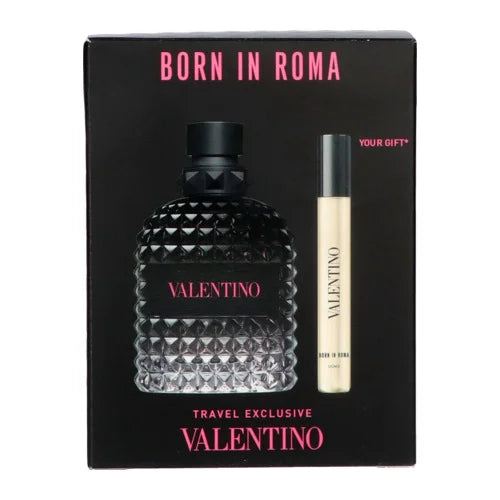 VALENTINO UOMO BORN IN ROMA SET EDT 100ML + TS 15ML