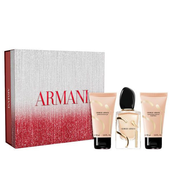 ARMANI SI SET EDP 50ML+ BLOT 50ML + SHG 50ML