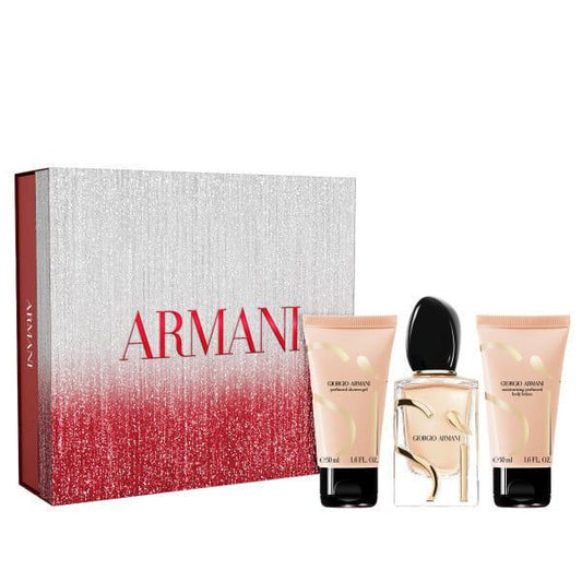 ARMANI SI SET EDP 50ML+ BLOT 50ML + SHG 50ML