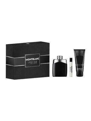 MONTBLANC LEGEND SET EDT 100ML+SHG 100ML+TS 7.5ML