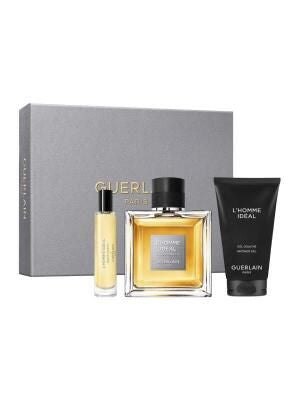 GUERLAIN L'HOMME IDEAL SET EDT 100ML+ SHG 75ML+ TS 10ML