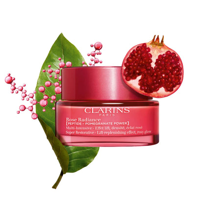 CLARINS SUPER RESTORATIVE ROSE RADIANCE CREAM AAL SKIN 50ML