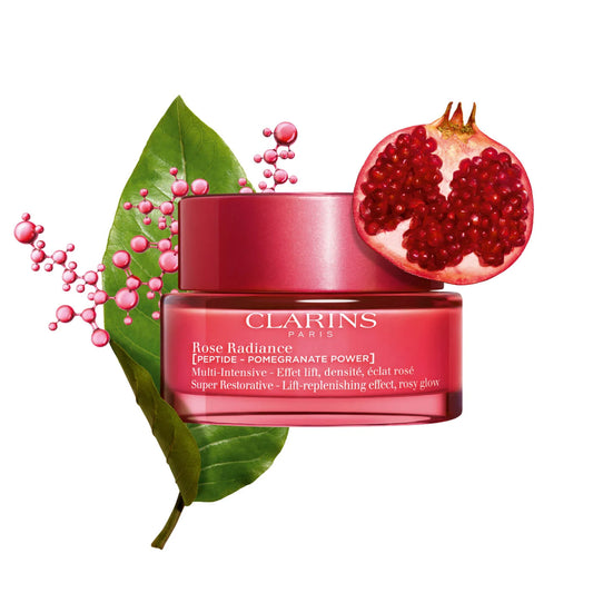 CLARINS SUPER RESTORATIVE ROSE RADIANCE CREAM AAL SKIN 50ML