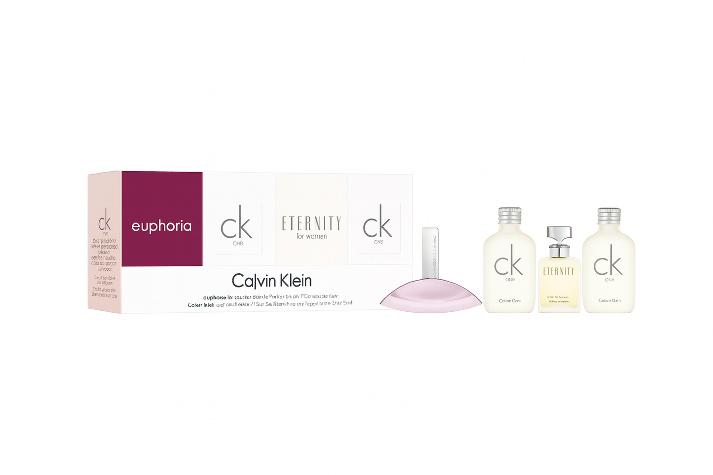 CALVIN KLEIN COFFRET OF 4 MINIATURES