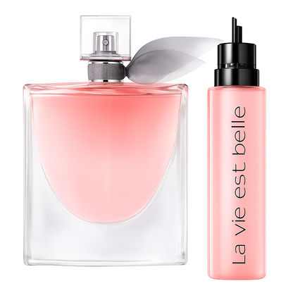 LANCOME LA VIE EST BELLE SET EDP 50ML REFILLABLE 50ML+ EDP REFILL 100ML