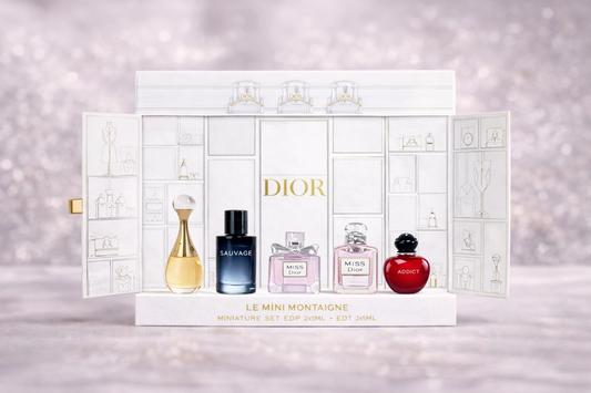 BVLGARI COFFRET OF 4 MINIATURES