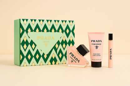 PRADA PARADOXE SET EDP 90ML+ BLOT 50ML+TS 10ML