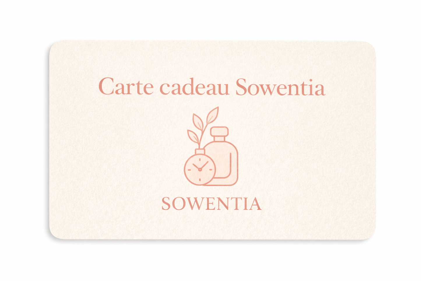 Carte cadeau Sowentia