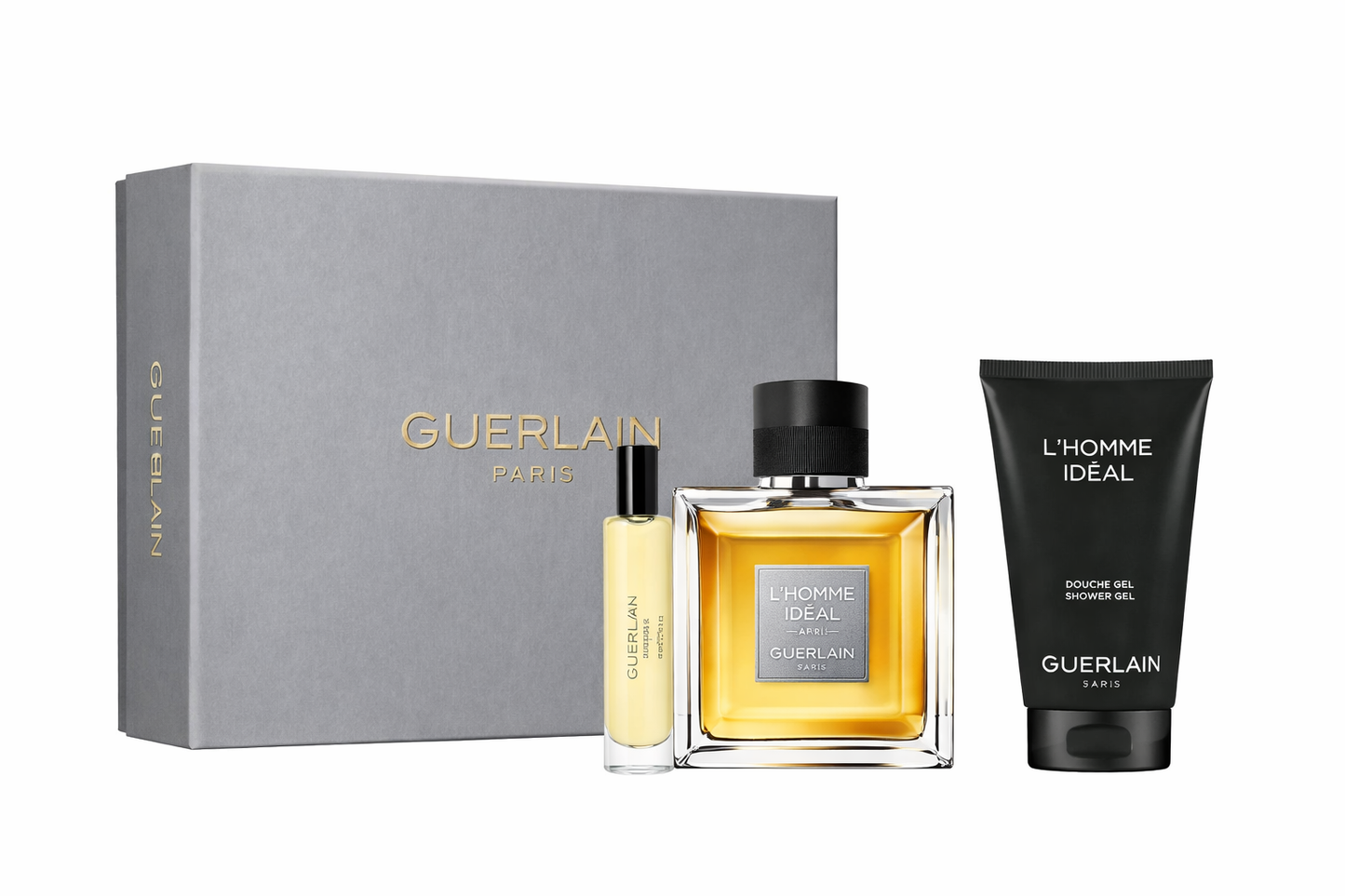 GUERLAIN L'HOMME IDEAL SET EDT 100ML+ SHG 75ML+ TS 10ML