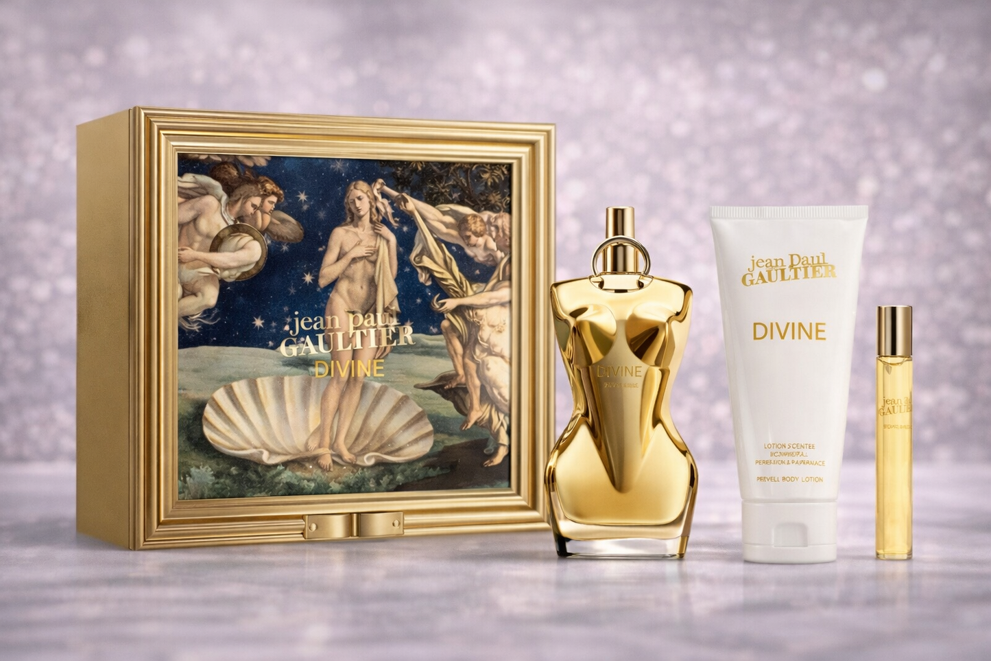 Contenu coffret parfum Saint-Valentin