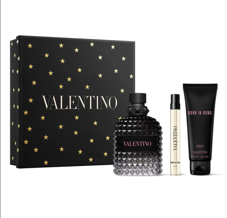 VALENTINO UOMO BORN IN ROMA SET EDT 100ML+SHG 75ML+TS 10ML