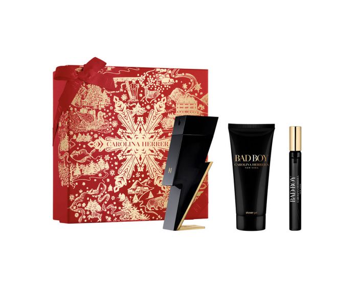 CAROLINA HERERRA BAD BOY EDT 100ML + SHG 100ML + TS 10ML