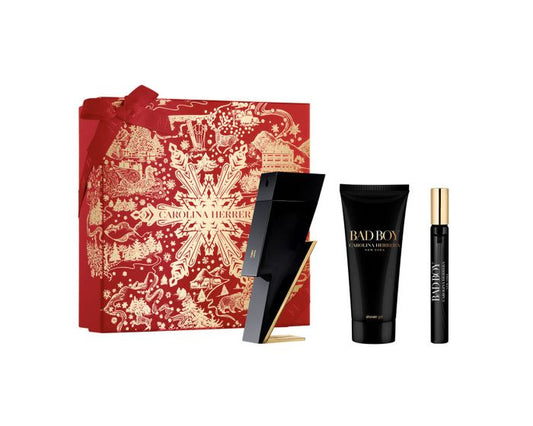 CAROLINA HERERRA BAD BOY EDT 100ML + SHG 100ML + TS 10ML
