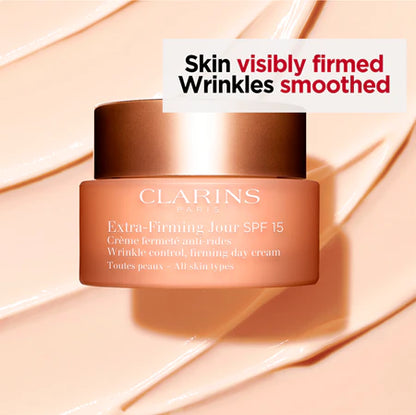 CLARINS EXTRA-FIRMING DAY WRINKLE CONTROL SPF 15 ALL SKIN 50ML