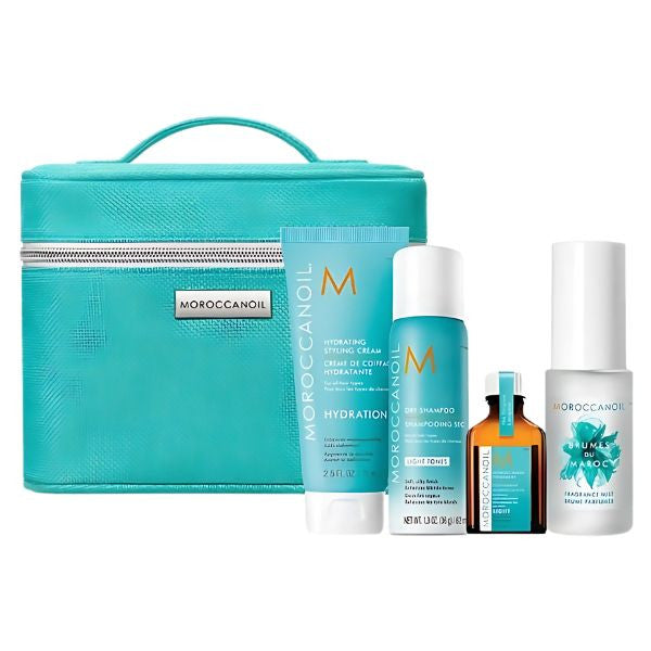 MOROCCANOIL HAIR SET LIGHT TONES 4PCS DRY SHP 195ML