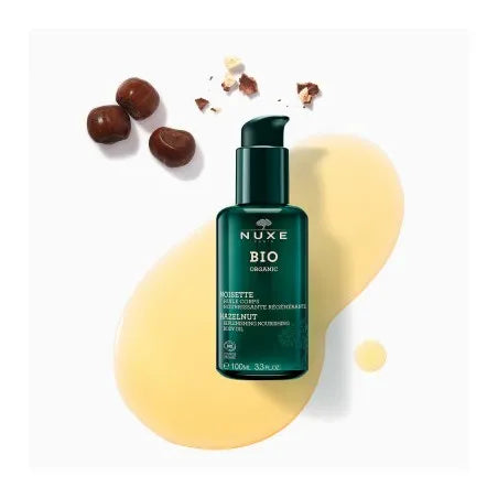 NUXE BIO ORGANIC BODY OIL HAZELNUT 100ML NEW
