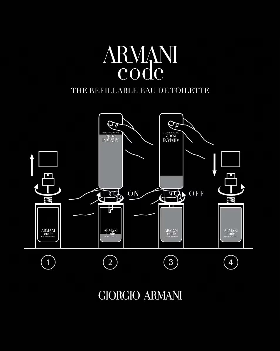 ARMANI CODE REFILL EDT 150ML