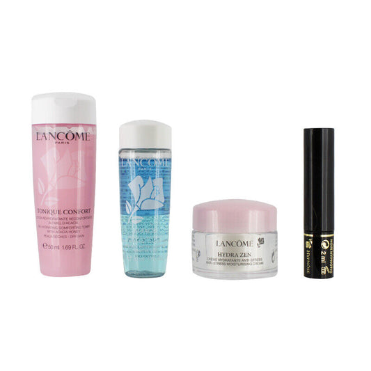 LANCÔME FACIAL CARE SET HYDRA ZEN CR 15ML + TONIC 50ML + BIFACIL 30ML + MASCA 2ML